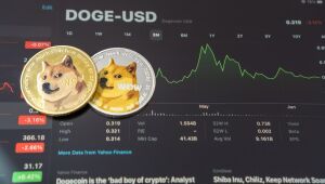 Dogecoin rompe resistência e nova moeda meme NuggetRush se prepara para lançamento 