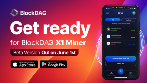 BlockDAG lançará o app X1 em 1&ordm; de junho de 2024, apesar da volatilidade do Ethereum e Uniswap