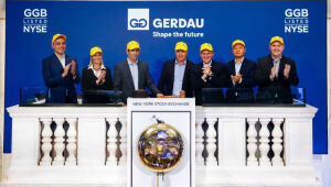 Gerdau (GGBR4) celebra 25 anos de listagem em cerimônia de closing bell na NYSE