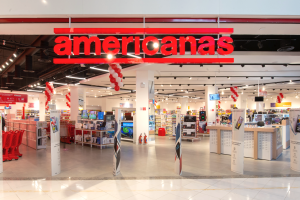Fachada Americanas - Shopping Rio Sul RJ 