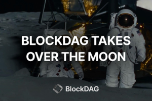 BlockDAG leva a tecnologia blockchain à lua com um anúncio inovador, marcando um momento histórico para a criptografia