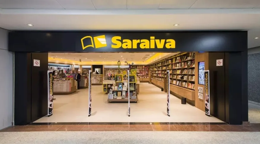 Fachada de loja da Saraiva 