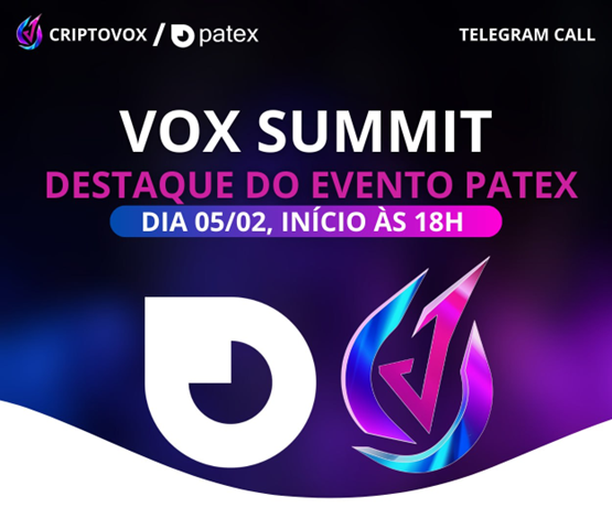 Vox Summit 2024: A Revolução Cripto! Descubra os bastidores e prêmios incríveis em nosso evento exclusivo. Junte-se à evolução do mercado!